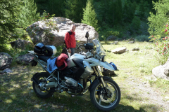 In den französischen Alpen