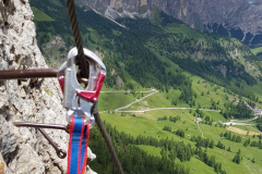 Im Pisciadu Klettersteig